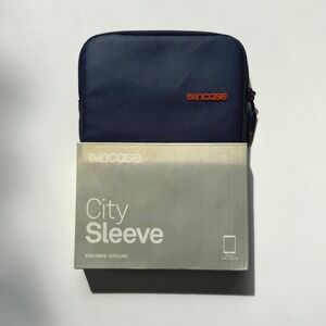 Incase City Sleeve iPad Mini Weather Scratch Resistant Navy Blue Padded Liner